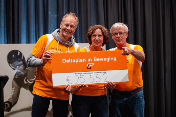 Eerste editie van Deltaplan in Beweging haalt ruim €26.000 op voor onderzoek